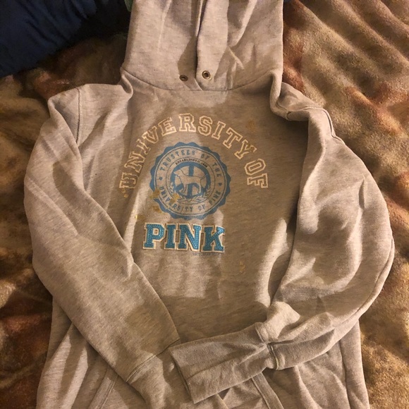 VS pink hoodie size small - Picture 2 of 2